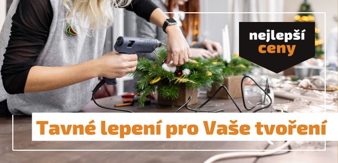 Tavné lepení pro kreativní činnosti
